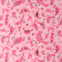 0552/ピンクの鳥たち