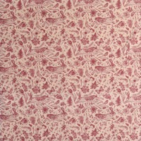 0554/レッドのウサギと草花