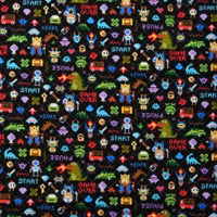9852/キルト/ゲーセンドットブラック