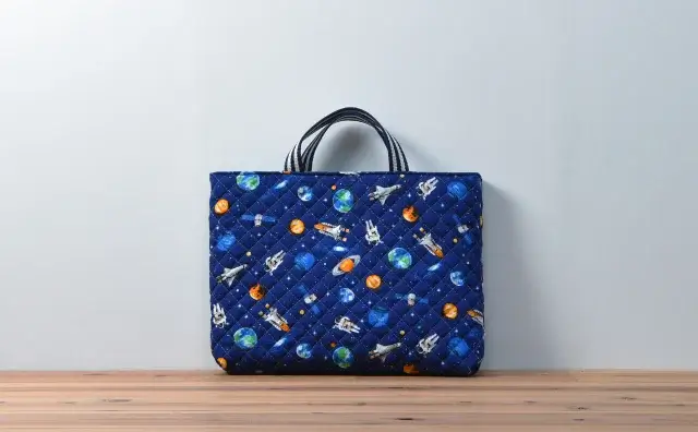 レッスンバッグ（お持ち込み生地宇宙柄）