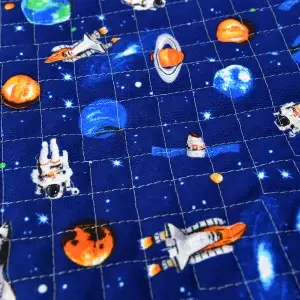 レッスンバッグ（お持ち込み生地宇宙柄）アップ