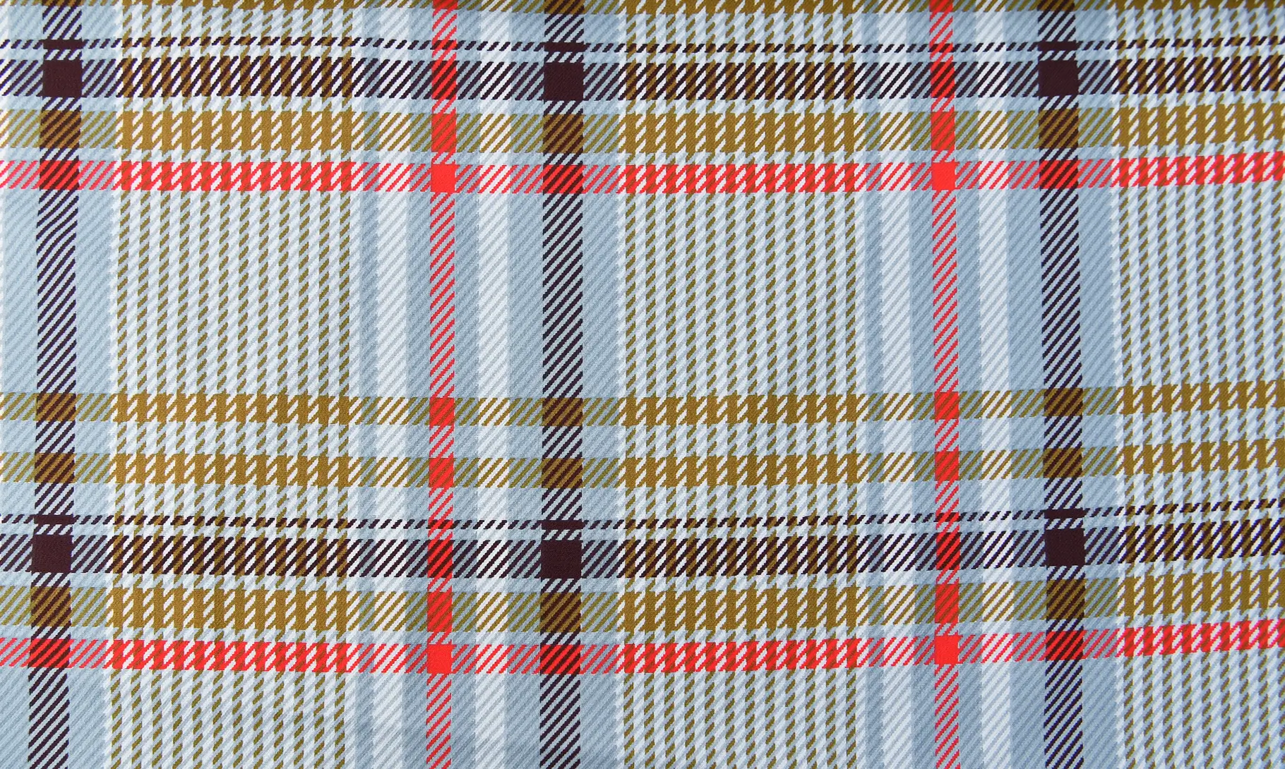 ロイヤルブロックチェック生地全体