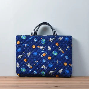 レッスンバッグ（お持ち込み生地宇宙柄）